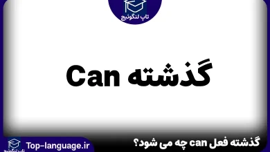 گذشته فعل can چه می شود؟